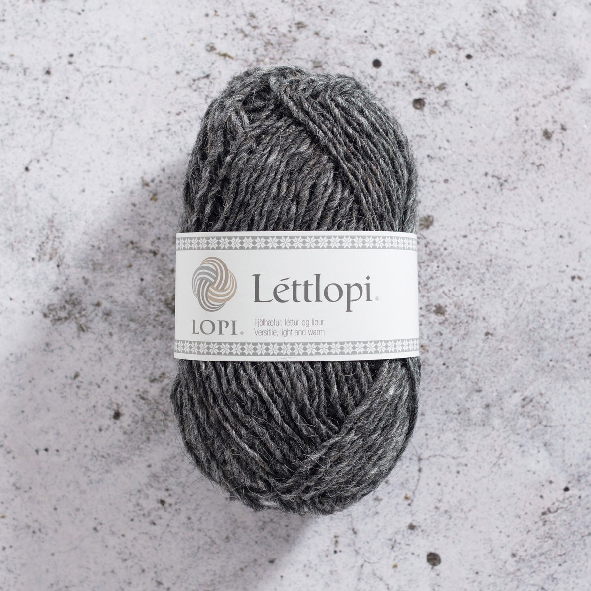Léttlopi - Dark grey heather 0058