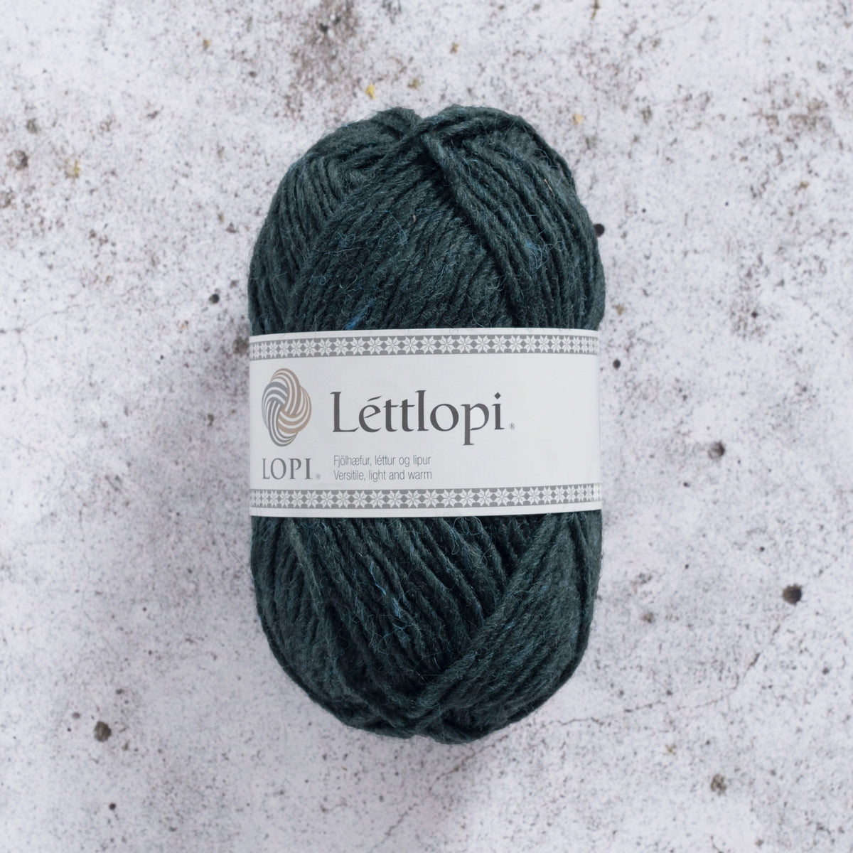 Léttlopi - Bottle green heather 1405