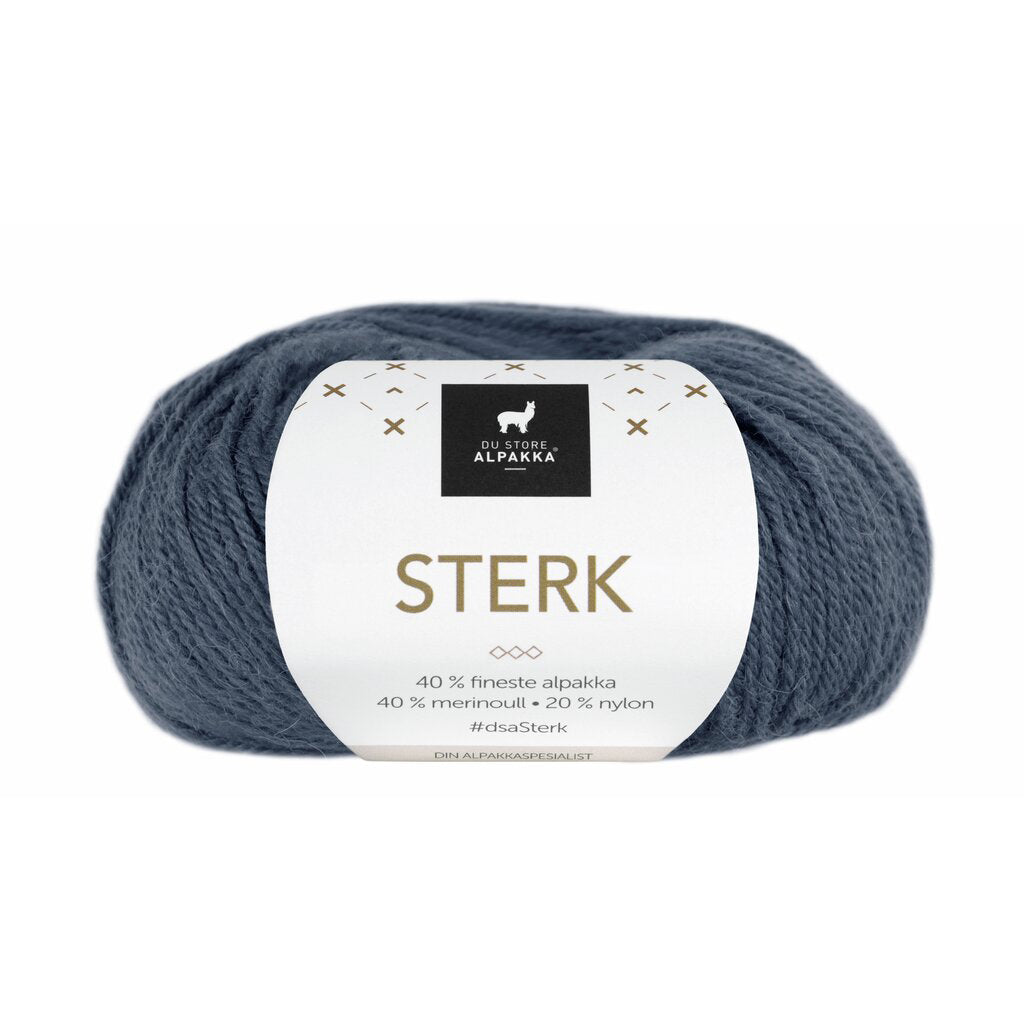 Sterk - Mørk gråblå