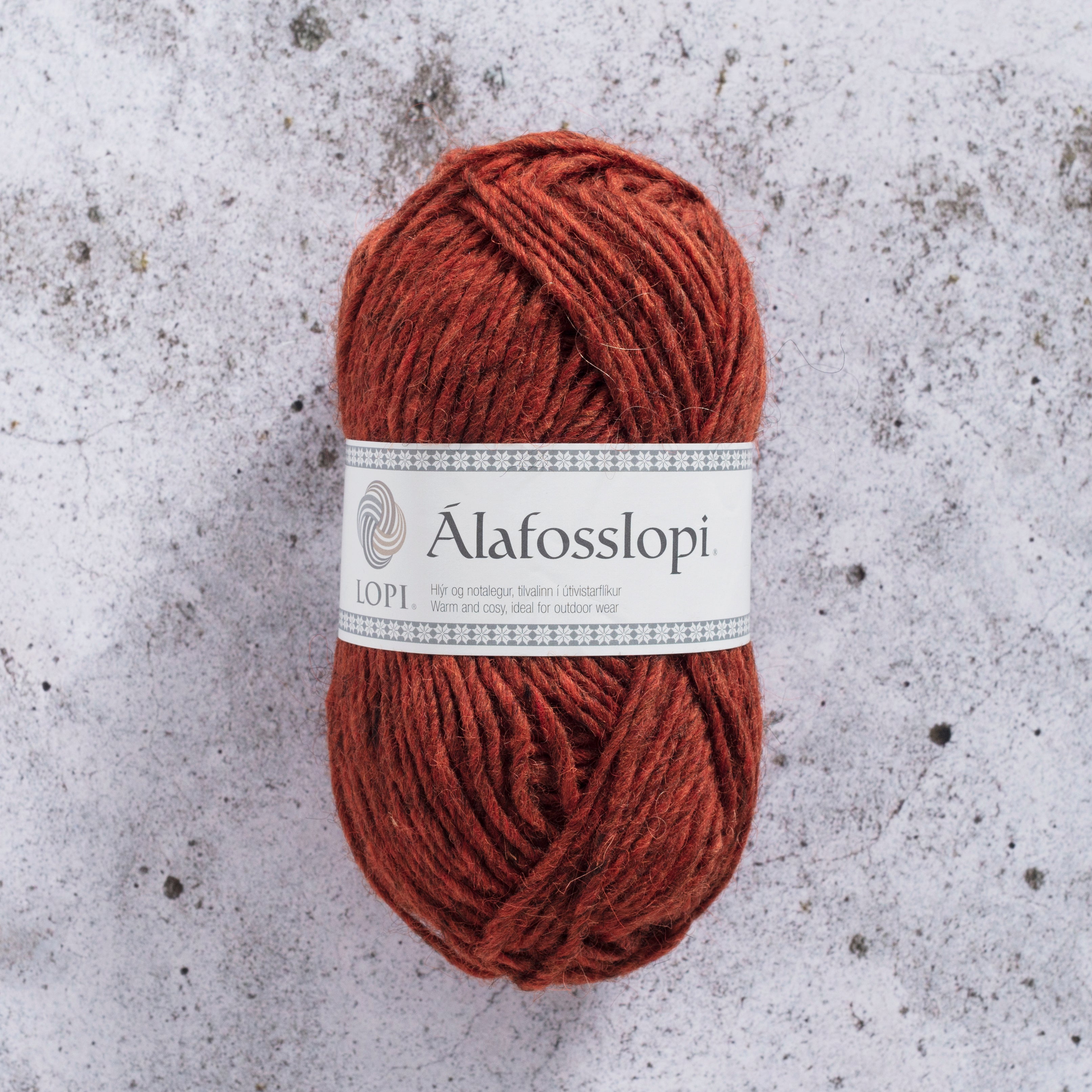 Álafoss Lopi - Burnt Orange 1236