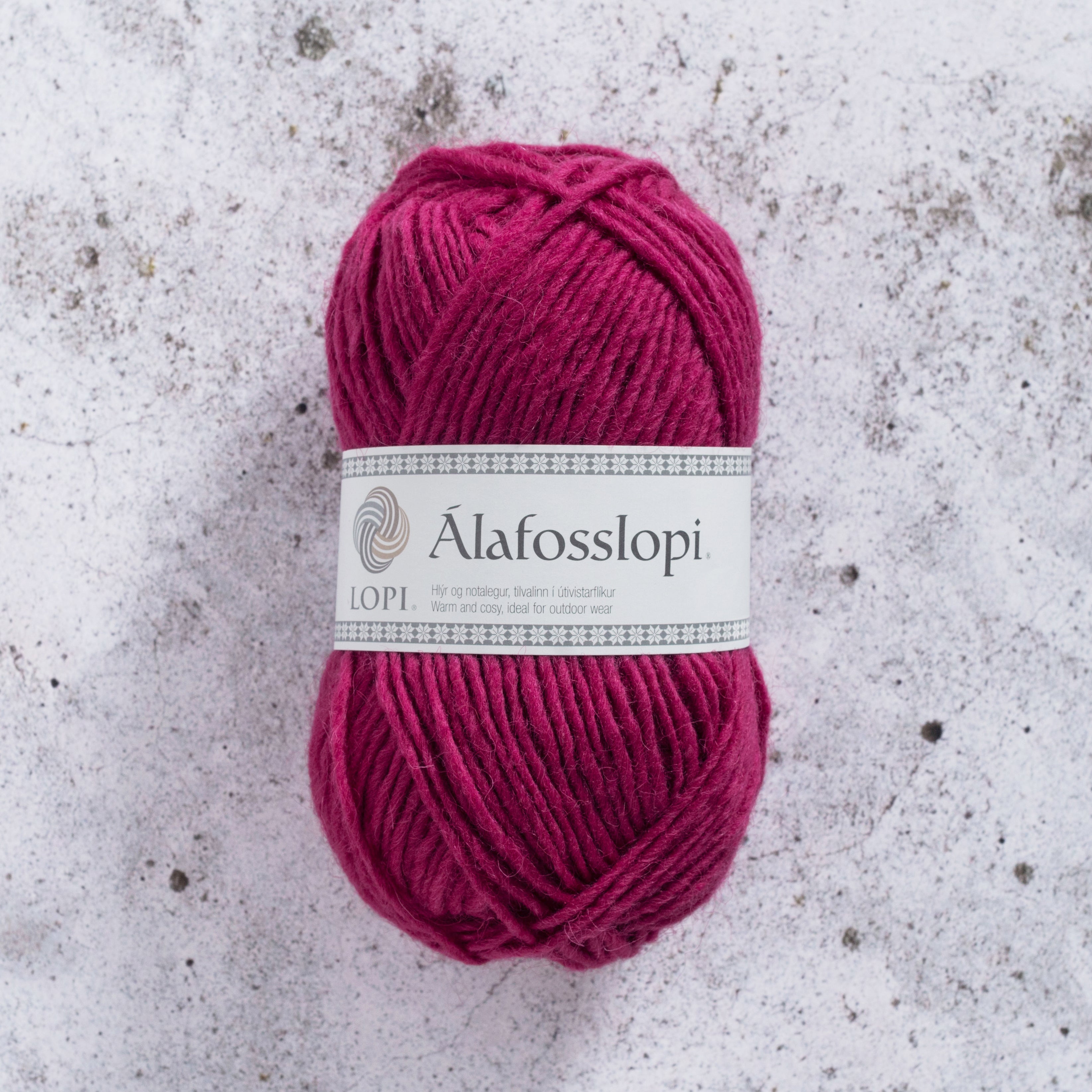Álafoss Lopi - Dark Magenta 1240