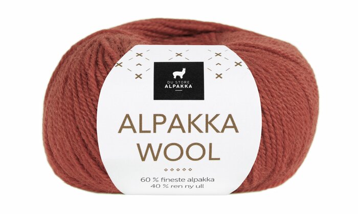 Alpakka Wool - Brent rust