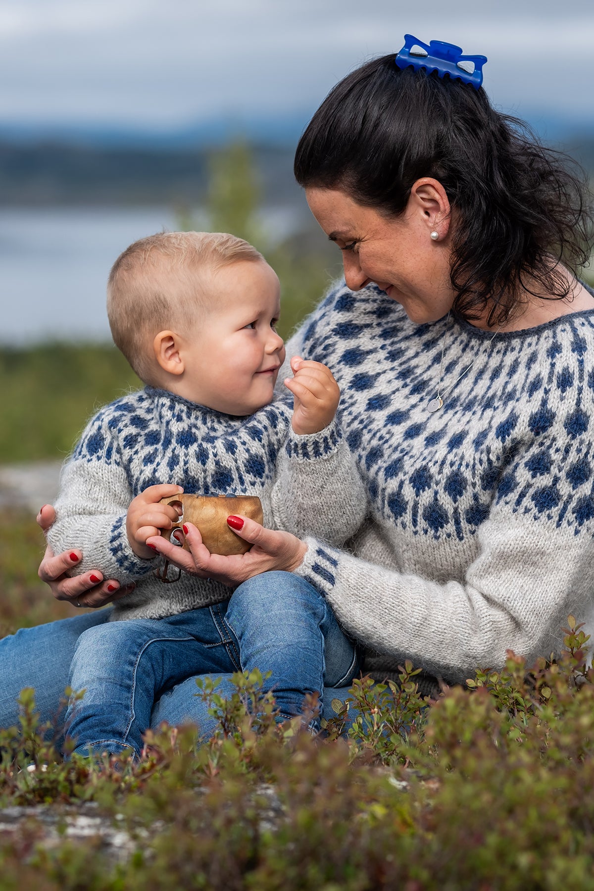 Blueberry Sweater Mini
