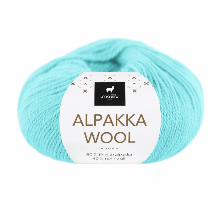 Alpakka Wool - Karibisk blå