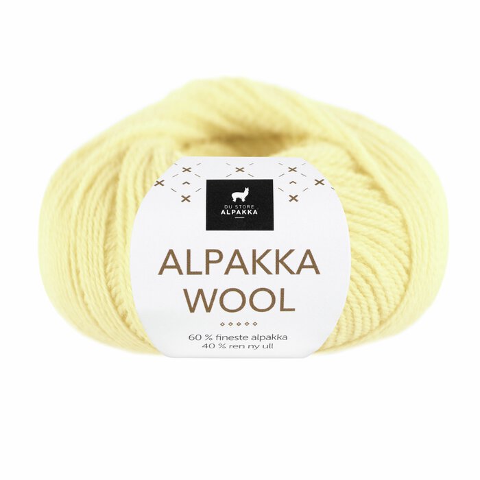 Alpakka Wool - Lys gul