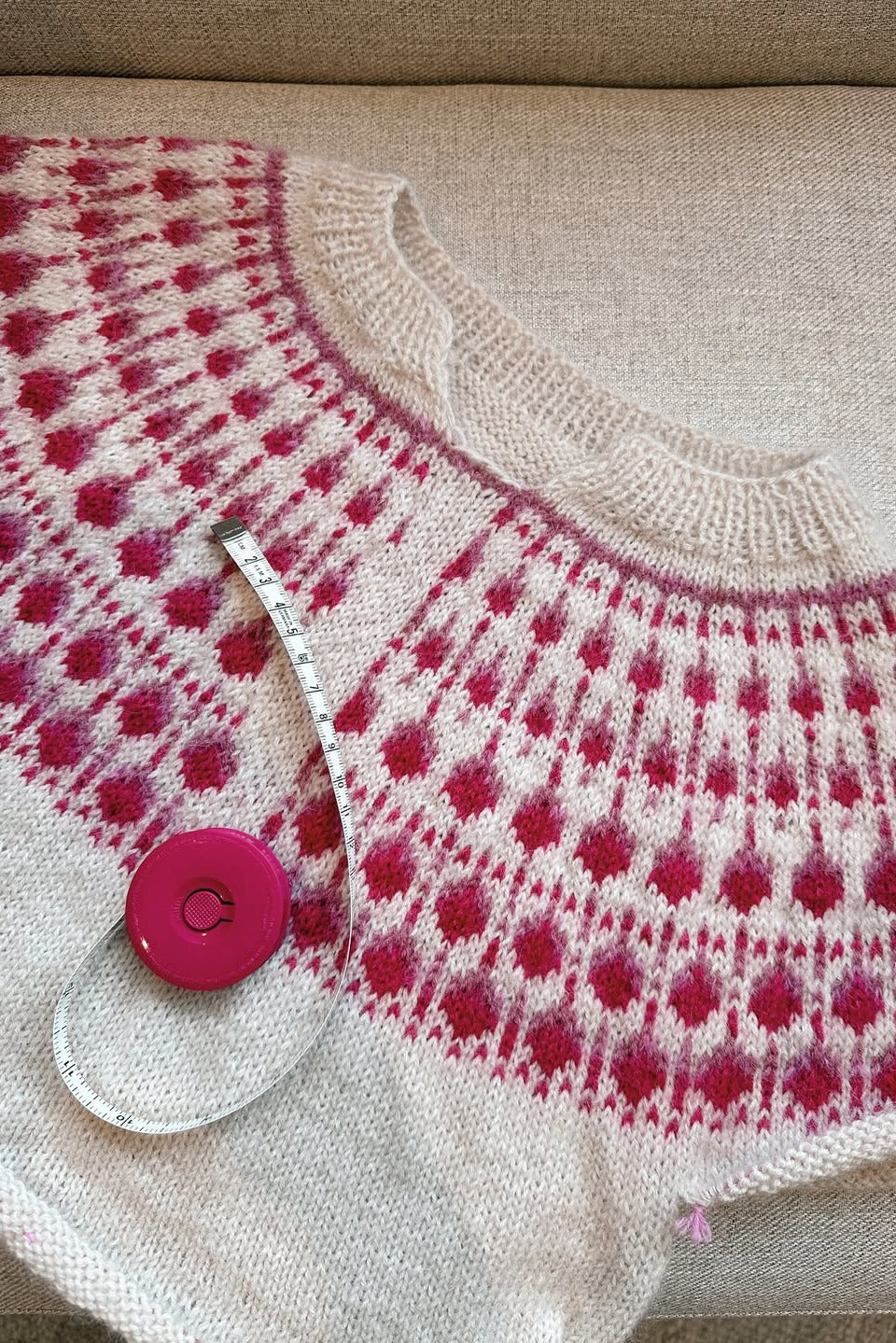Raspberry Cardigan