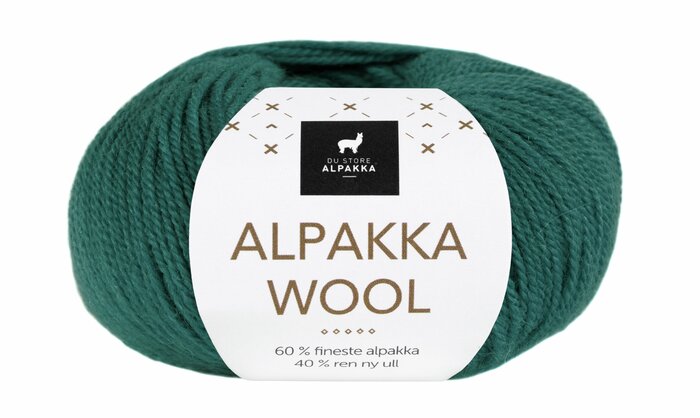 Alpakka Wool - Grønn