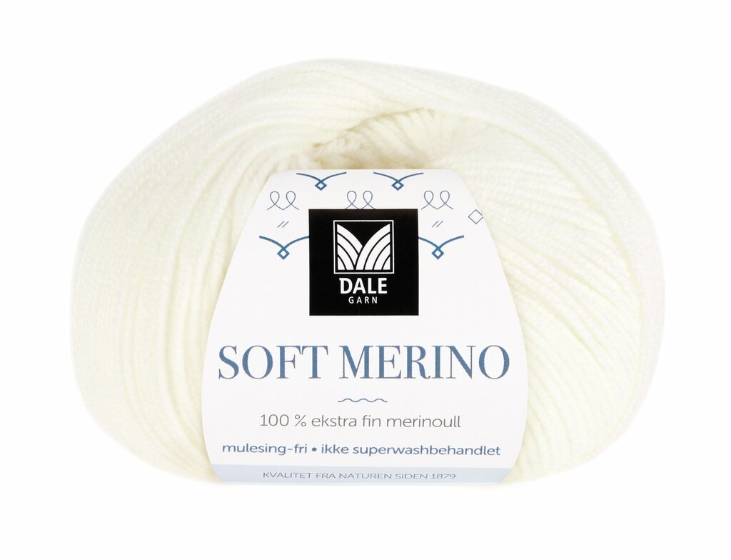 Soft Merino - Hvit