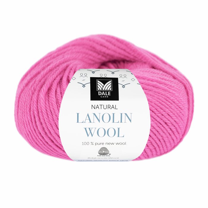 Lanolin Wool - Fuksia