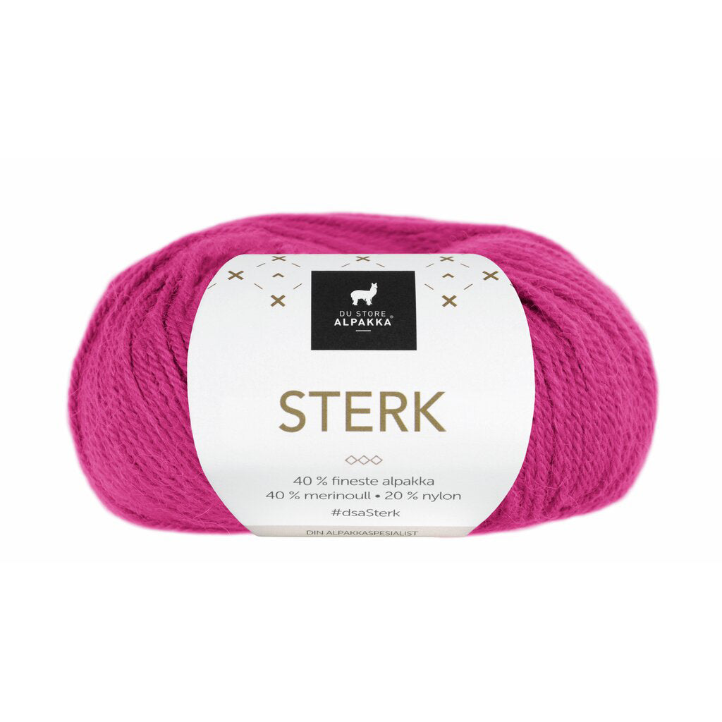 Sterk - Mørk rosa