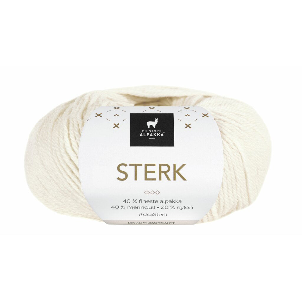 Sterk - Hvit