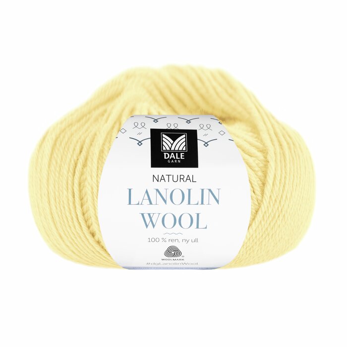 Lanolin Wool - Lys gul