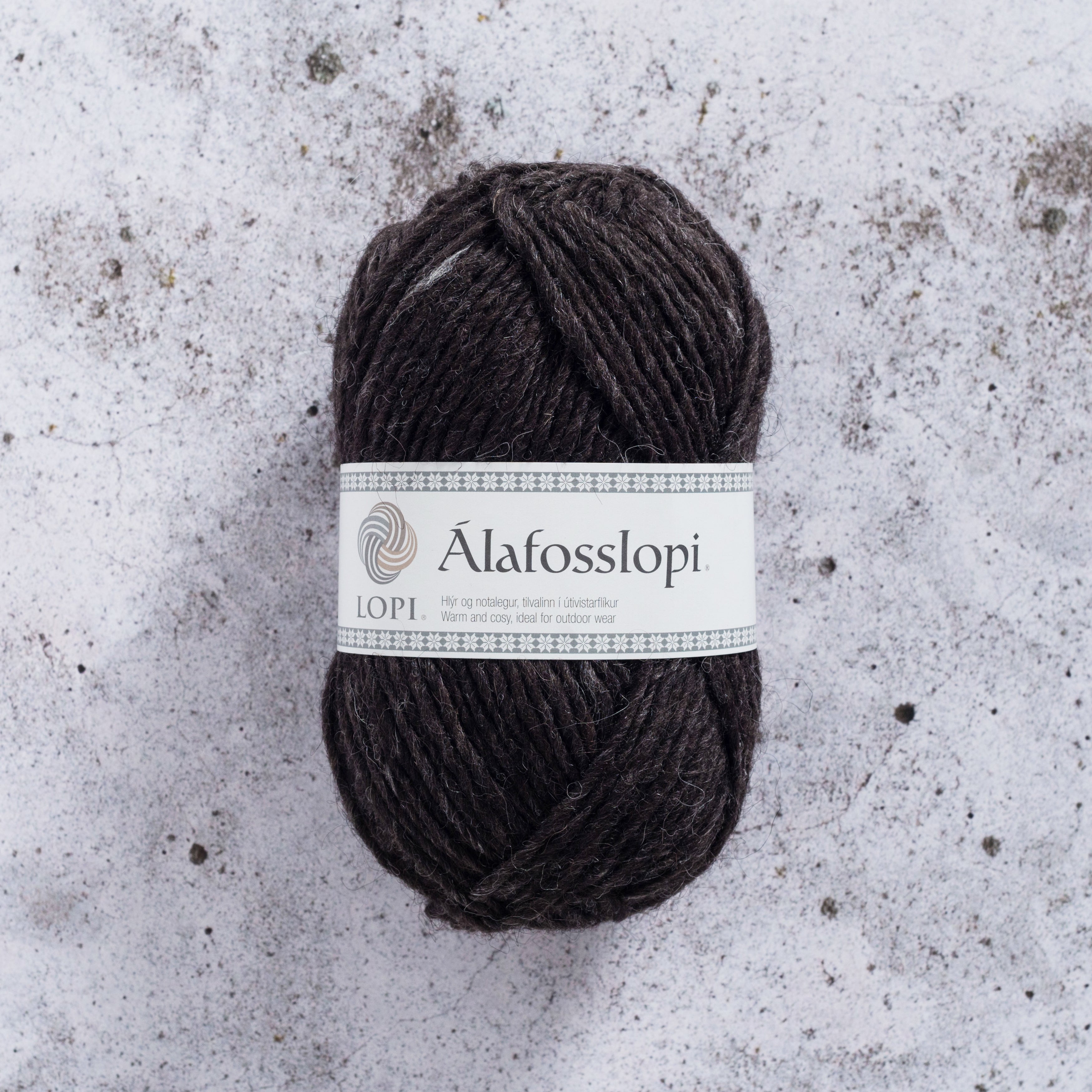 Álafoss Lopi - Black Sheep Heather 0052