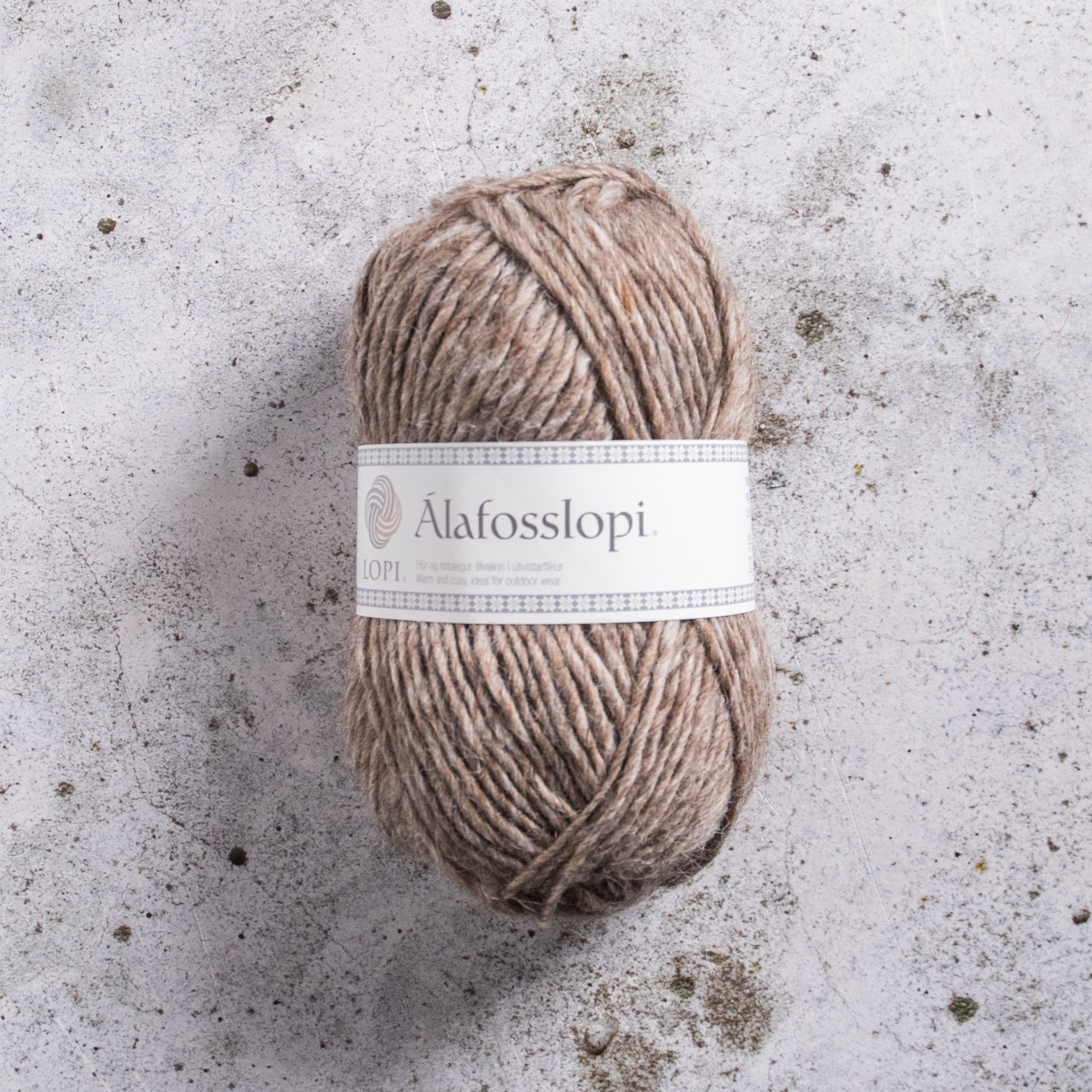 Álafoss Lopi - Oatmeal Heather 0085