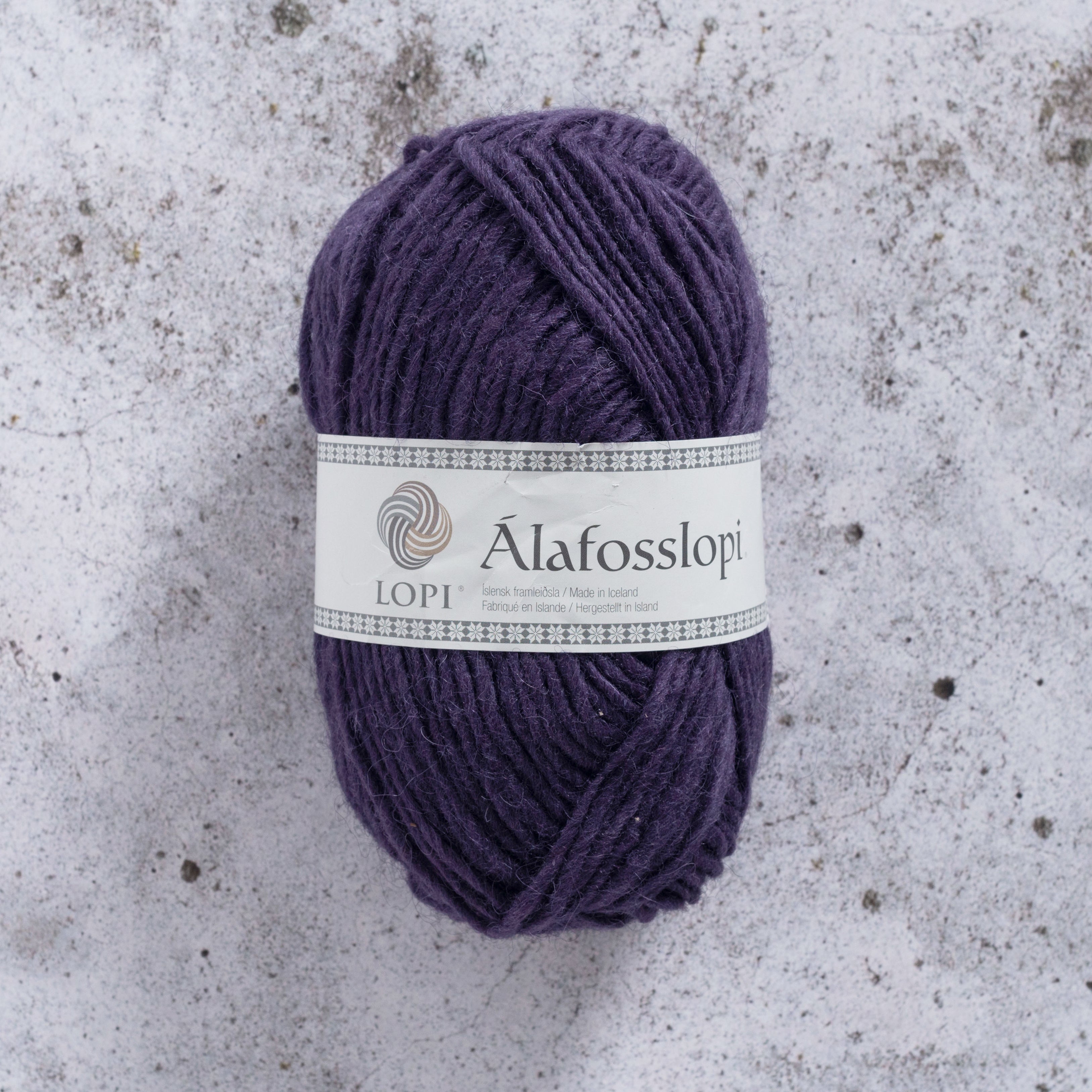 Álafoss Lopi - Dark Soft Purple 0163
