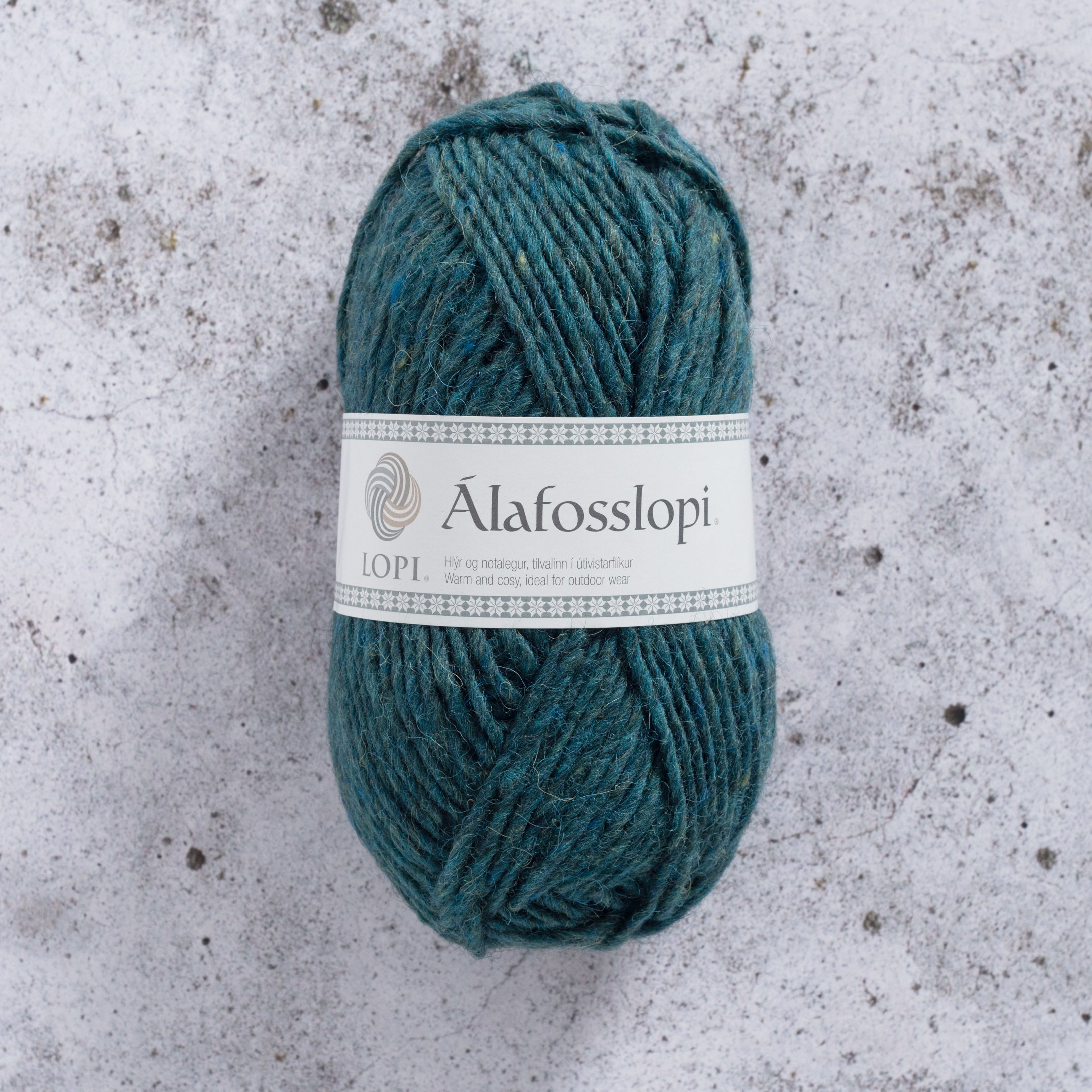 Álafoss Lopi - Teal Heather 9967