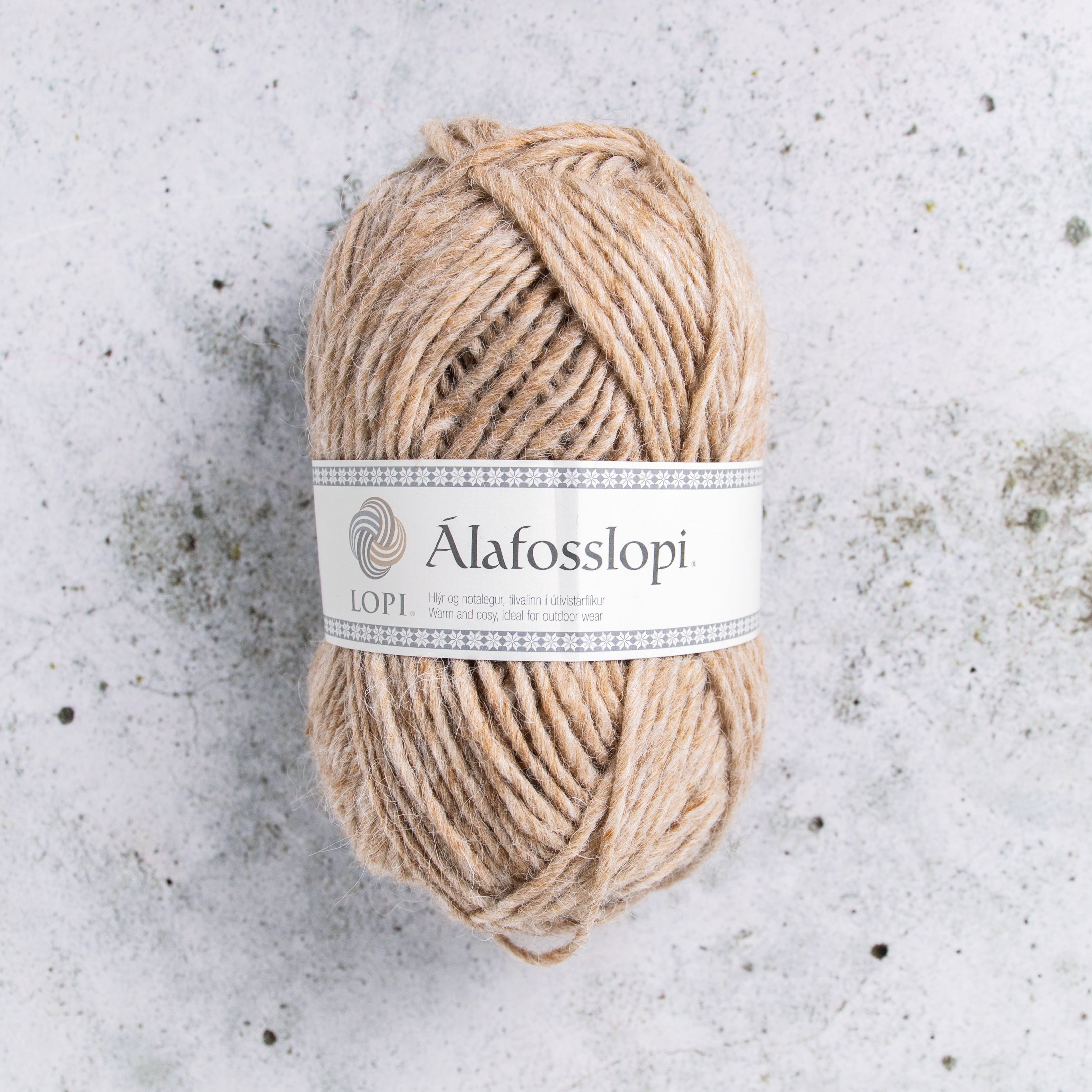 Álafoss Lopi - Wheat Heather 9973