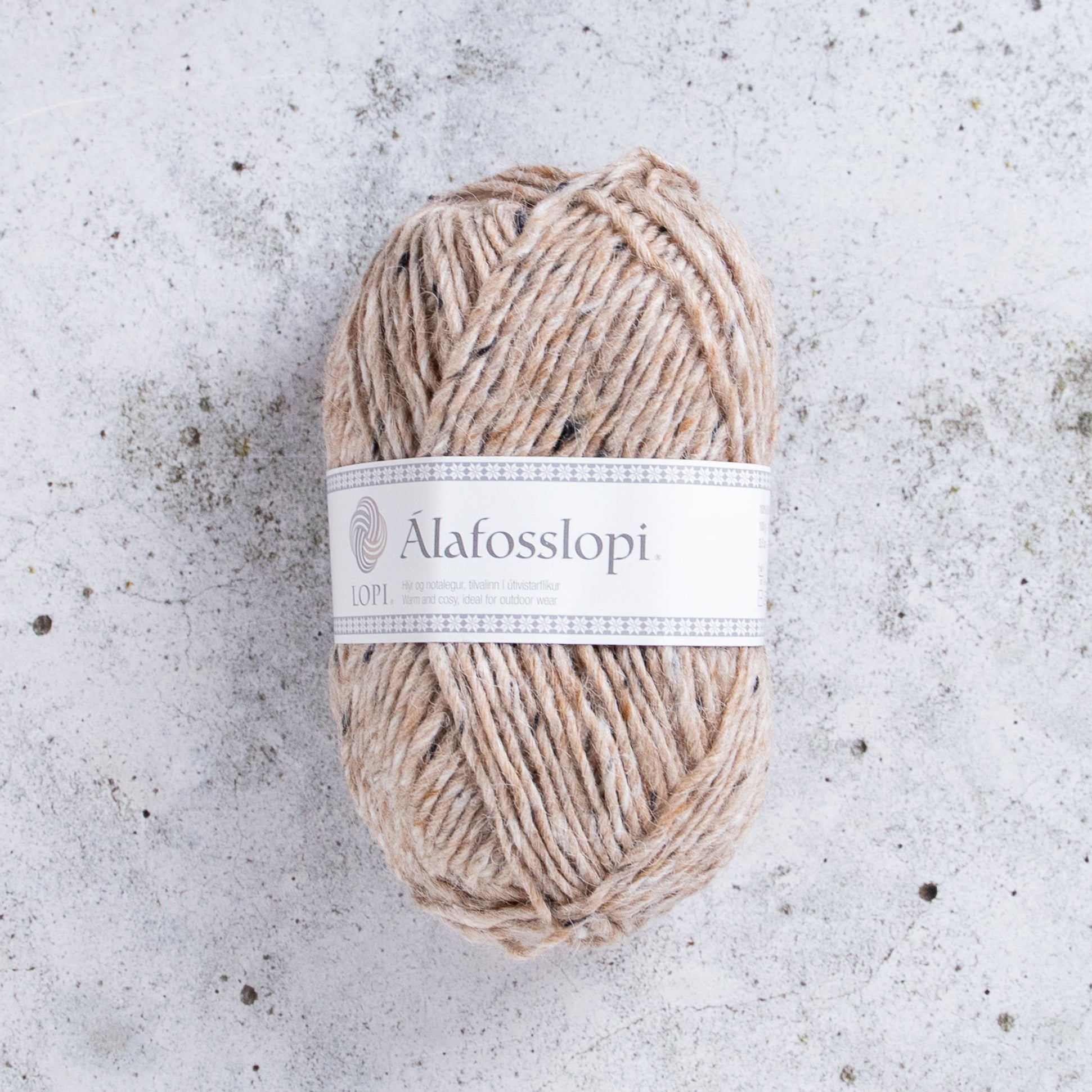 Álafoss Lopi - Beige Tweed 9976