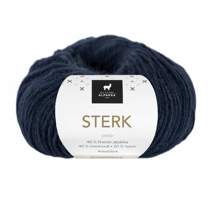 Sterk - Mørk indigo