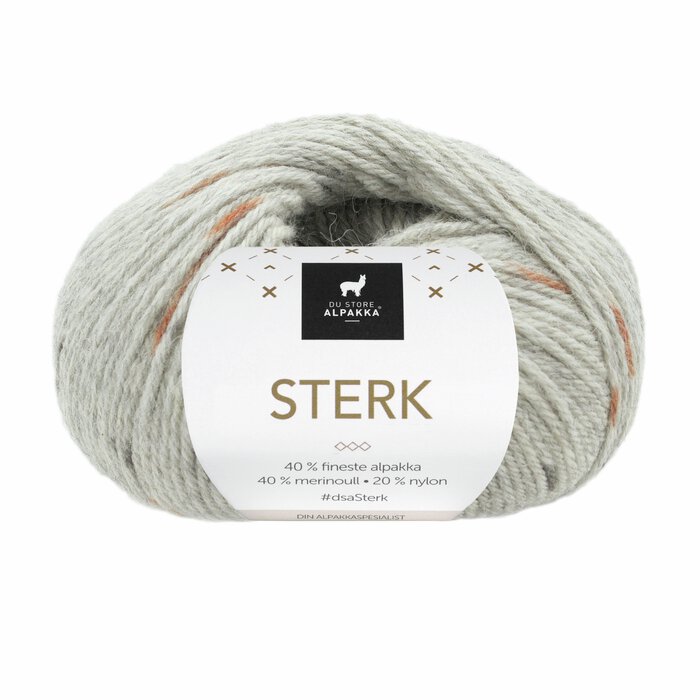 Sterk - Grå/kamel print