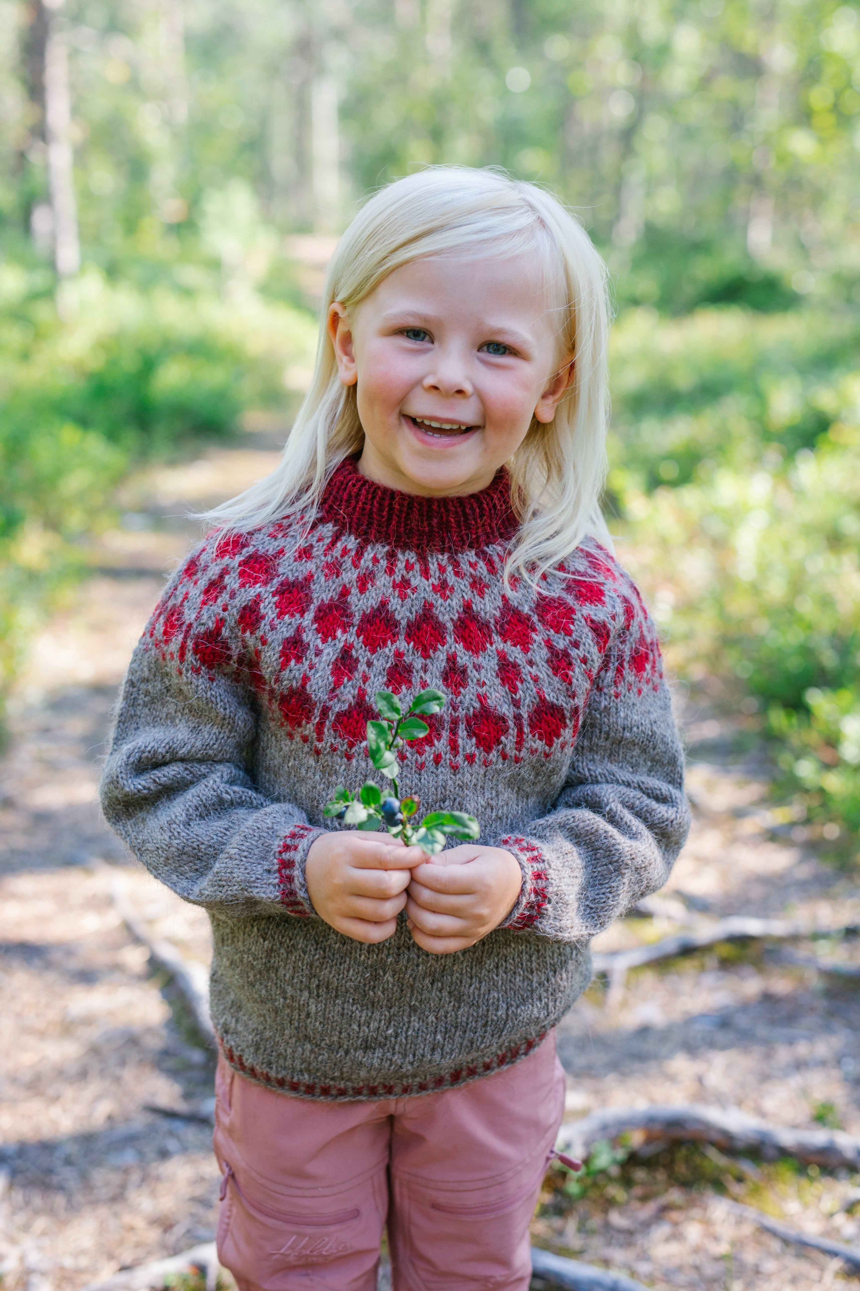 Tyttebær Genser Mini