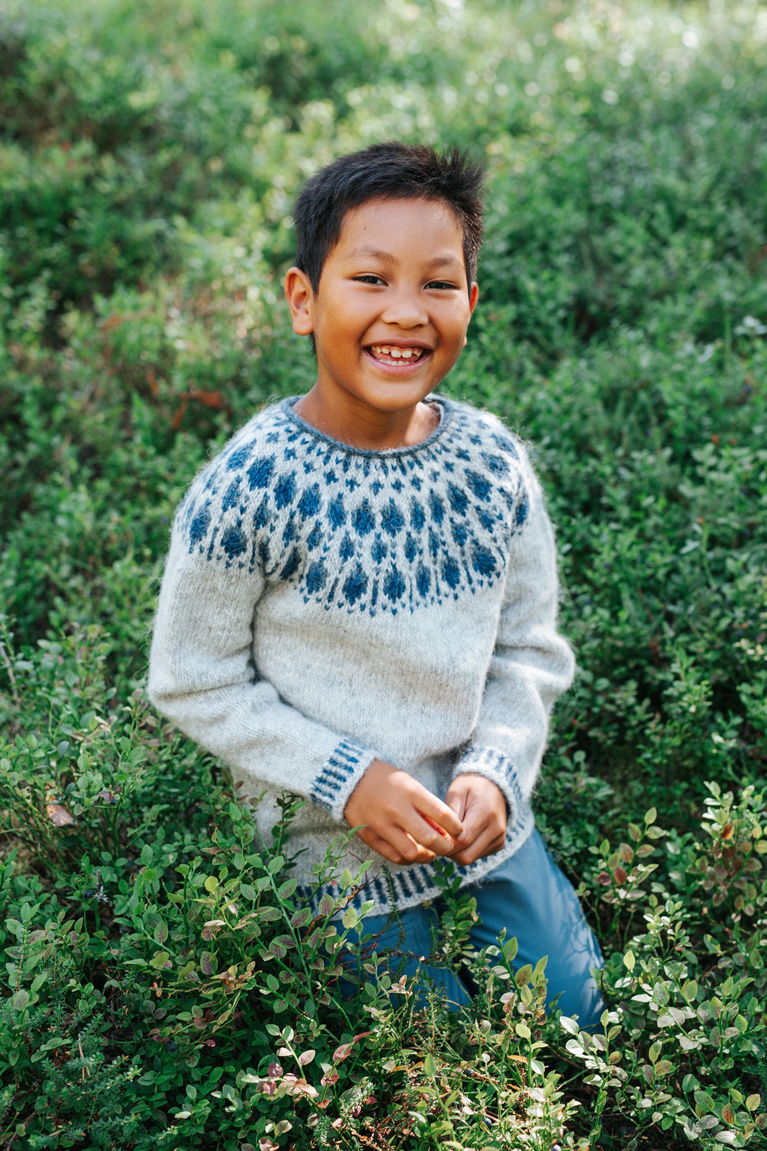 Blueberry Sweater Junior