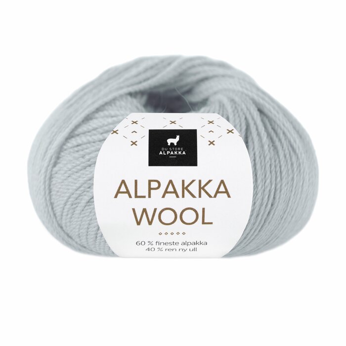 Alpakka Wool - Pudderblå
