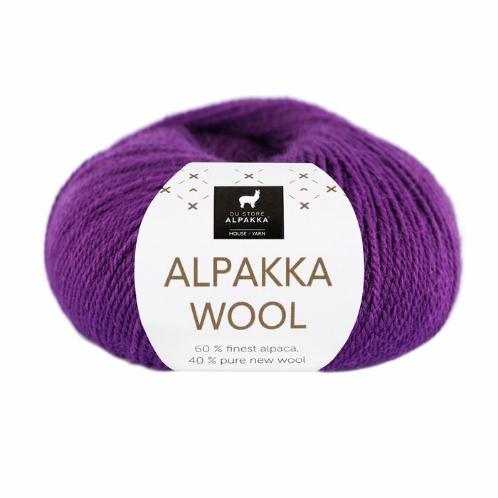 Alpakka Wool - Purpur
