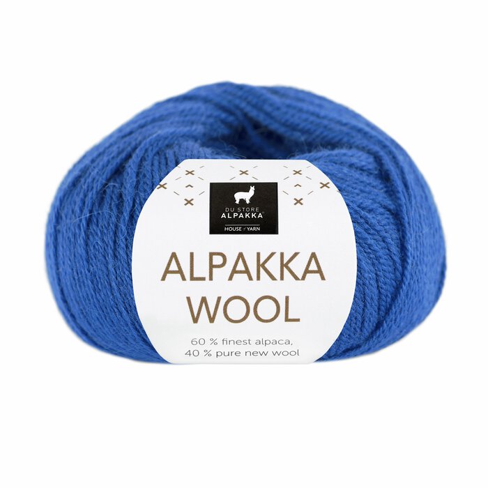 Alpakka Wool - Kongeblå