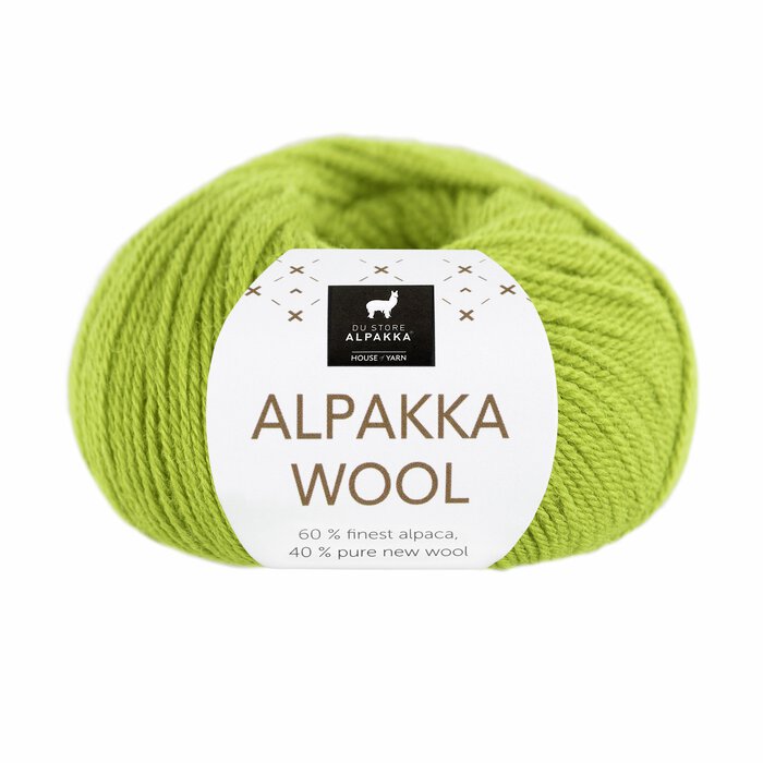 Alpakka Wool - Pæregrønn