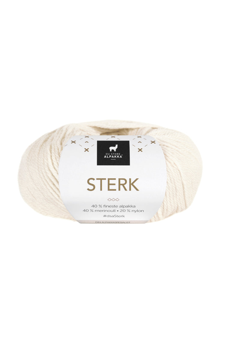 Sterk - Hvit
